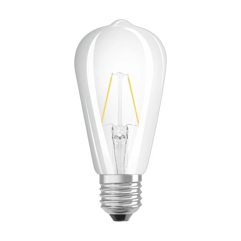 OSRAM LED Lampada LED Retrofit CLASSIC ST 2.5W 827 Chiara E27, 250 lm, 2700 K, Bianco caldo