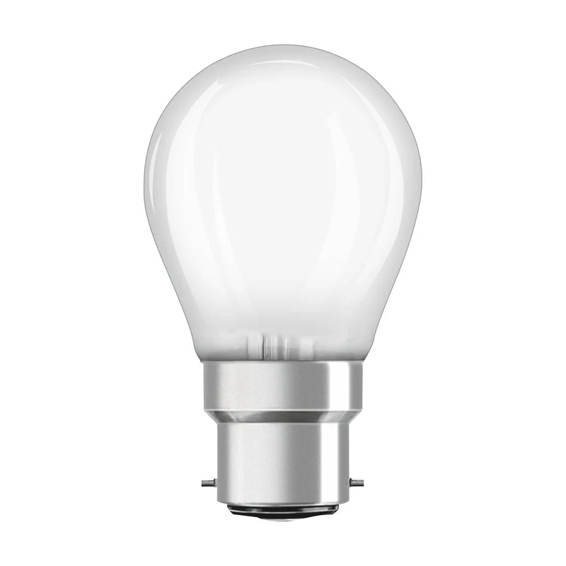 OSRAM LED Lampada LED Retrofit CLASSIC P DIM 4.8W 827 Opalino B22d, 470 lm, 2700 K, Bianco caldo