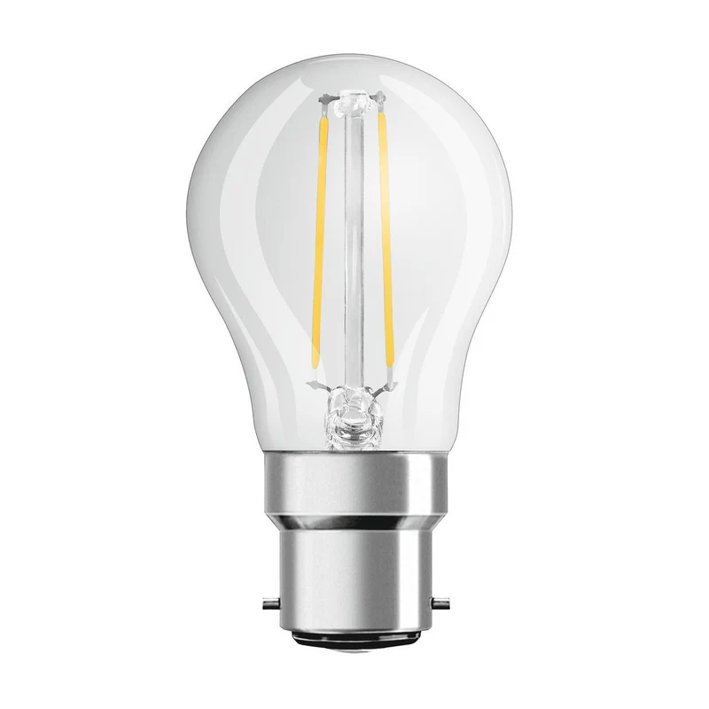 OSRAM LED Lampada LED Retrofit CLASSIC P 2.5W 827 Chiara B22d, 250 lm, 2700 K, Bianco caldo