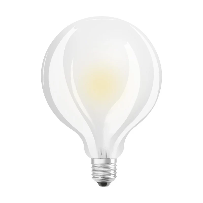 OSRAM LED Lampada LED Retrofit CLASSIC GLOBE95 11W 827 Satinata E27, 1521 lm, 2700 K, Bianco caldo