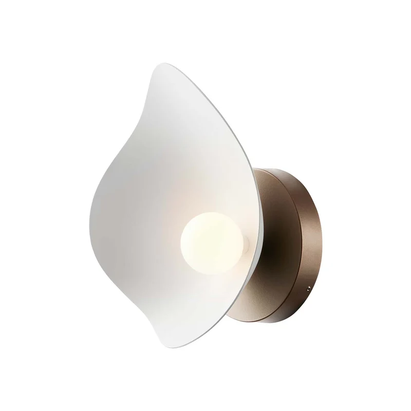 FLORII 1 - Applique murale LED en acier peint, style Art déco