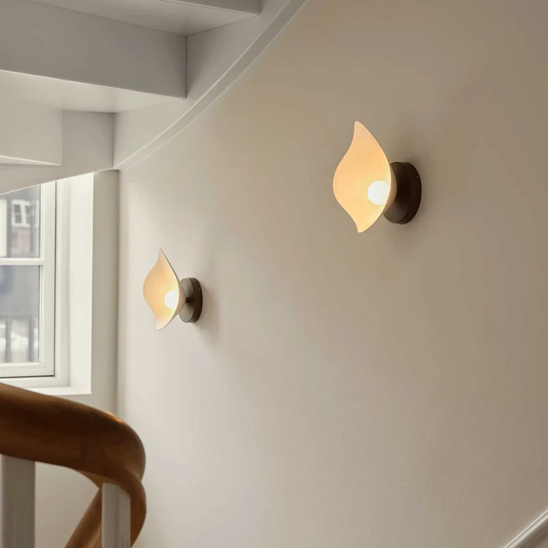 FLORII 1 - Applique murale LED en acier peint, style Art déco