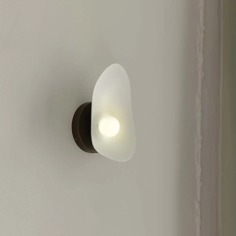 FLORII 1 - Applique murale LED en acier peint, style Art déco