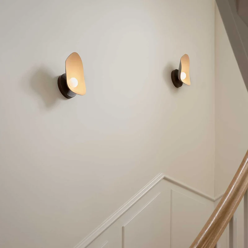 FLORII 1 - Applique murale LED en acier peint, style Art déco