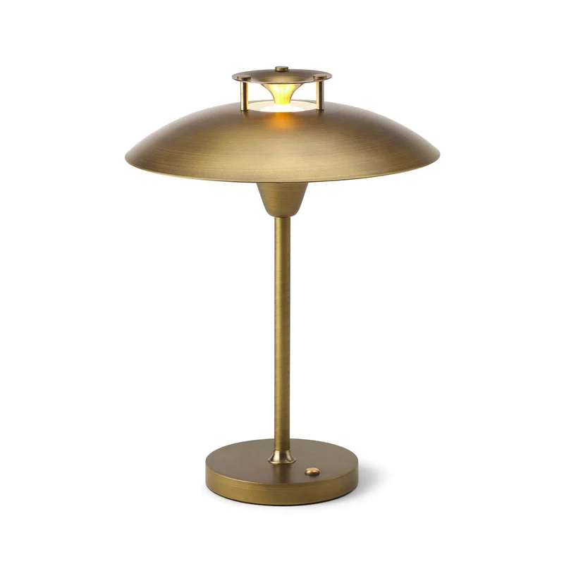 Stepp - Lampe nomade LED en métal, style vintage et industriel