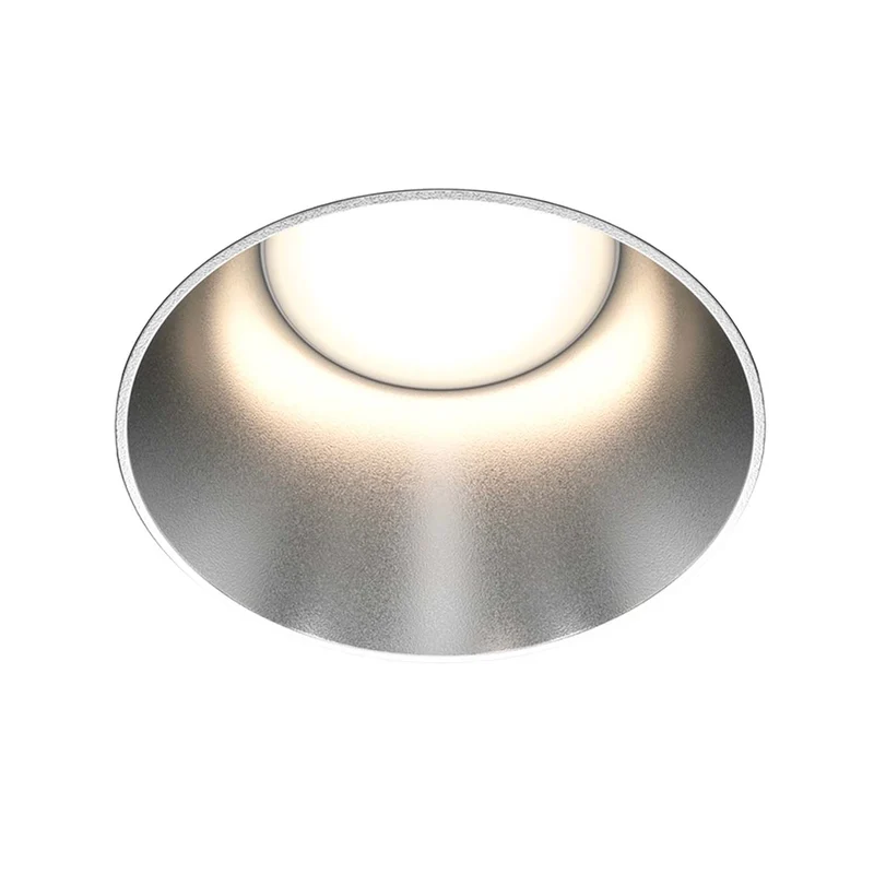 Share - Spot encastré invisible rond en acier, style Art déco