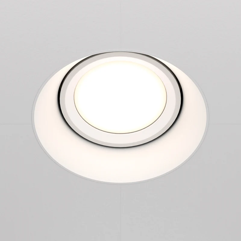 Dot - Spot sans collerette en acier, style contemporain