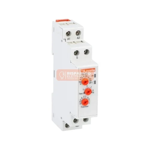 Temporizzatore Multifunzione Modulare DIN 12-240V Lovato – TMM1