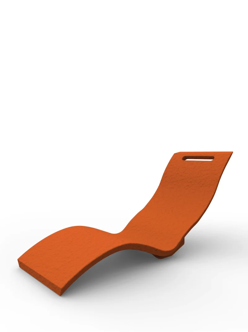 Lettino Termico Riscaldato Ergonomico da Esterno Arkema Serendipity 120W – S010/80