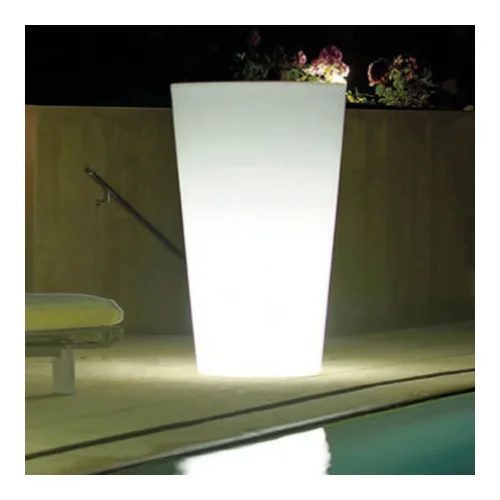 Vaso Luminoso Rotondo LED Solare da Esterno Arkema Tondo 102cm – SL