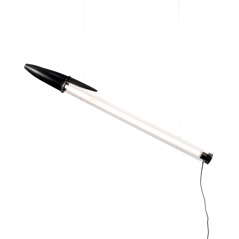 Seletti Bic Lampada a Sospensione Design Iconico Pop Nero - 07838
