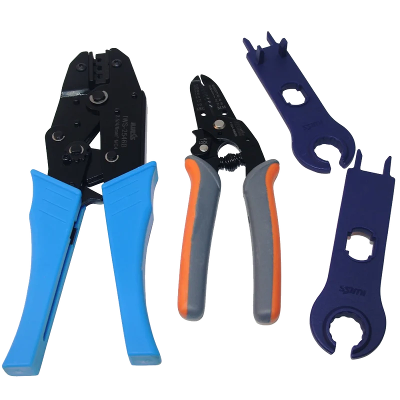 Signstek Solar Crimping Tools Connector Crimp Tool Set for Solar Panel Cable