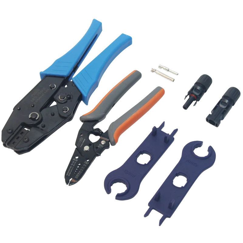 Signstek Solar Crimping Tools Connector Crimp Tool Set for Solar Panel Cable