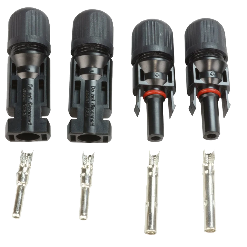 QTY TEMCo MC4 Solar Panel Connector Pairs Female Set PV Cable