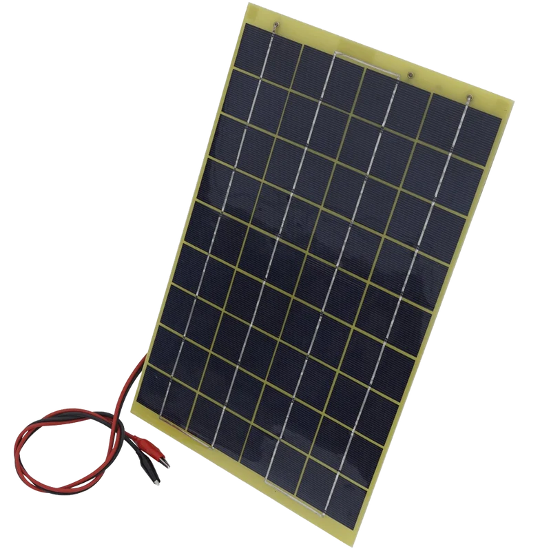ECO-WORTHY Epoxy Solar Panel Battery Charger Camping