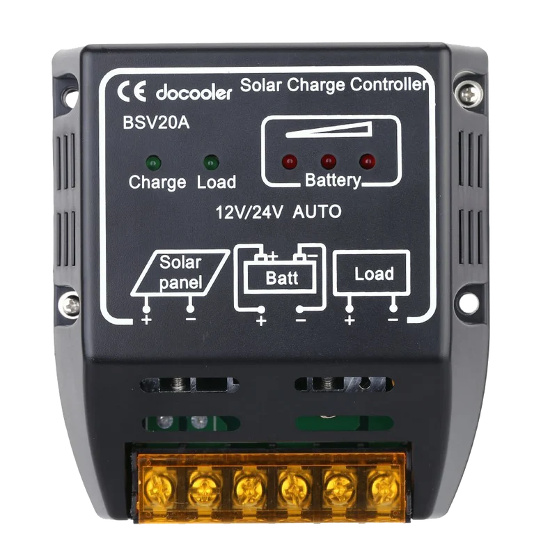 Docooler Charge Controller Solar Panel Battery Regulator Safe Protection