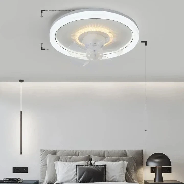 Luminaire Ventilateur de Plafond / Paltch