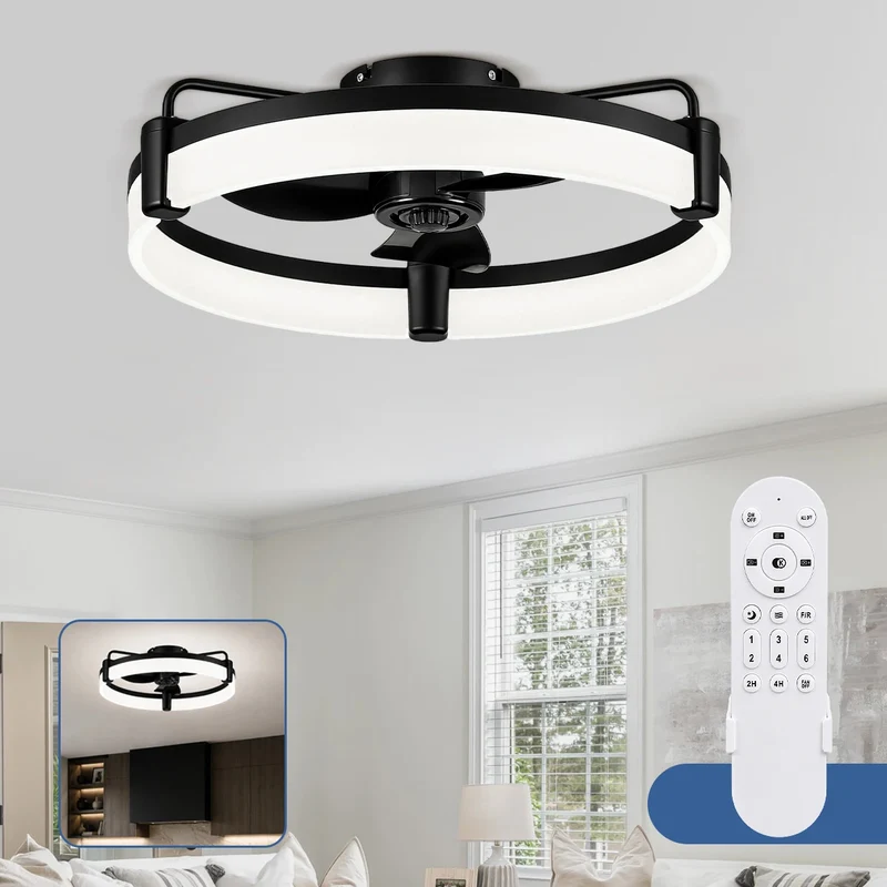 Luminaire Ventilateur de Plafond / Pouli