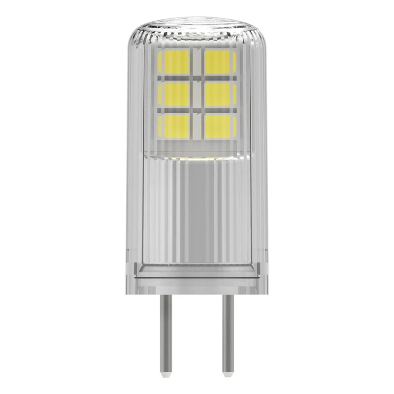 OSRAM LED Stiftsockellampe PIN 12 V 2.2W 827 Clear GY6.35, 300 lm, 2700 K, Warmweiß