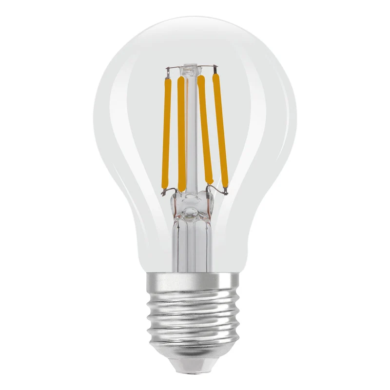 OSRAM CLASSIC A GLOWdim LED Lampada 4W 822…827 E27, 470 lm, 2200…2700 K, Bianco Caldo Regolabile