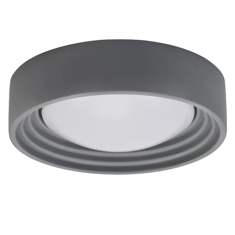 LEDVANCE ORBIS Plafoniera in cemento 300mm 13W 800lm grigia