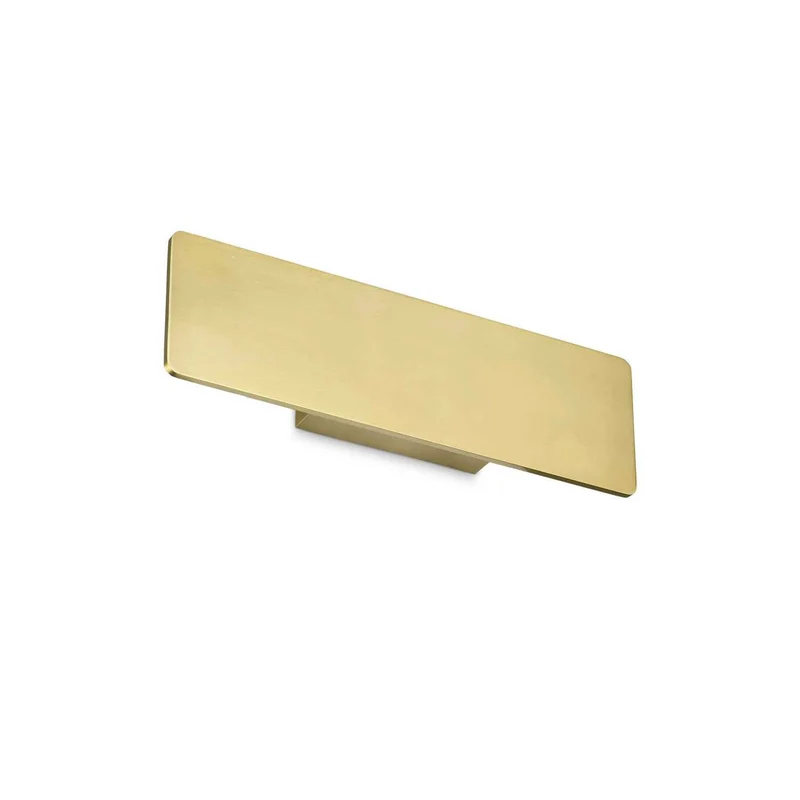 Zig Zag - Applique murale LED à éclairage indirect en acier, style minimaliste