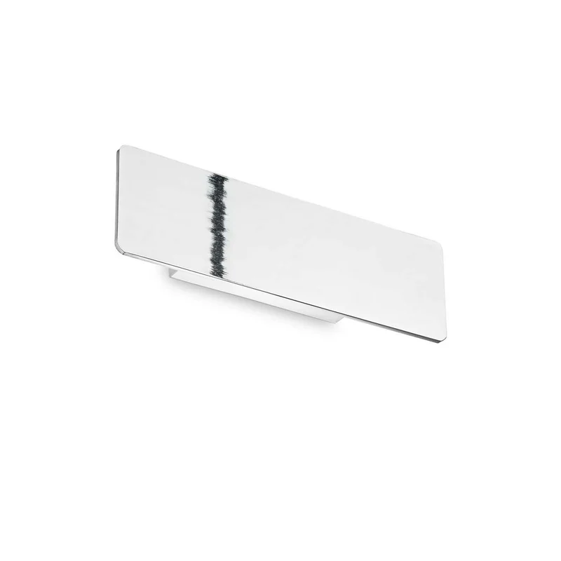 Zig Zag - Applique murale LED à éclairage indirect en acier, style minimaliste