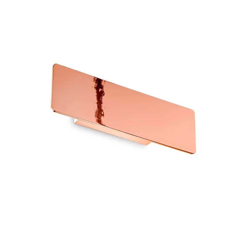 Zig Zag - Applique murale LED à éclairage indirect en acier, style minimaliste