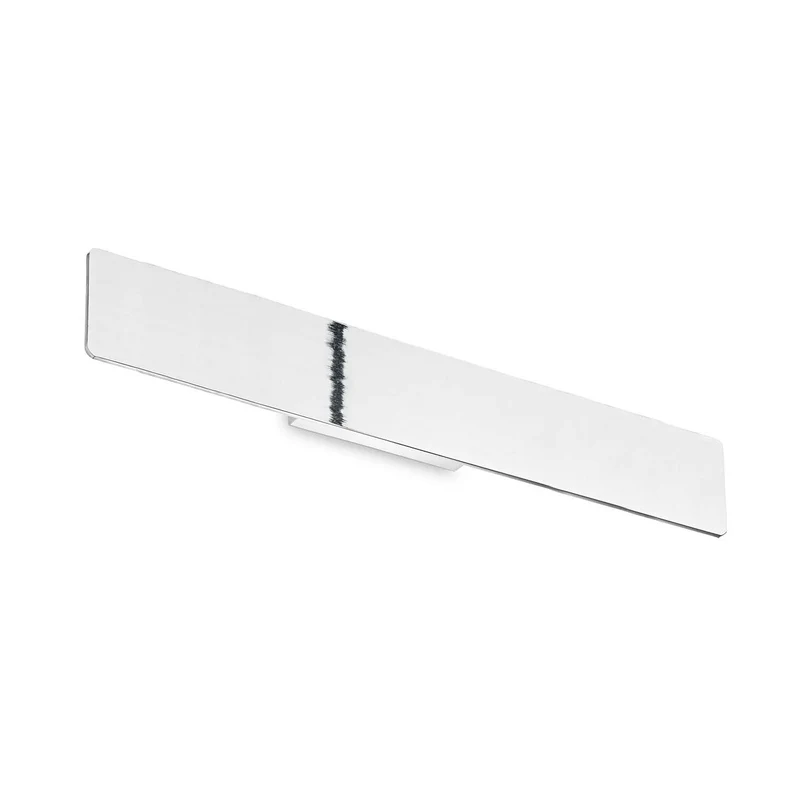 Zig Zag - Applique murale LED à éclairage indirect en acier, style minimaliste