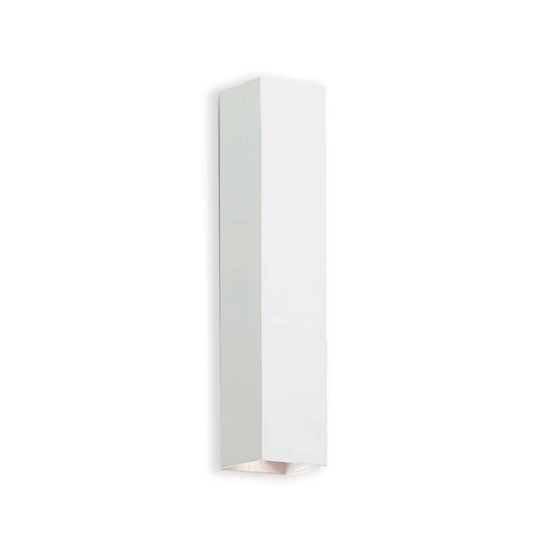 Sky - Applique murale carrée en acier, style contemporain