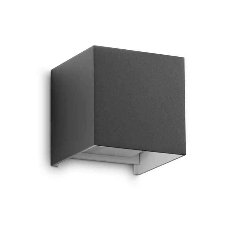 ATOM - Applique murale LED d’extérieur en aluminium, style contemporain