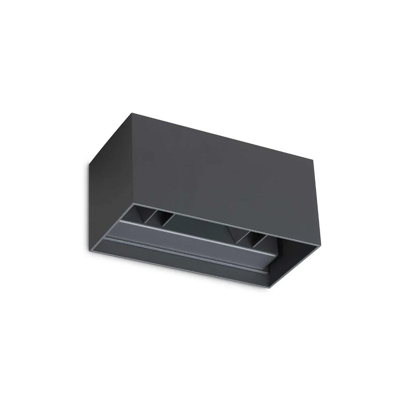 ATOM - Applique murale LED d’extérieur en aluminium, style contemporain