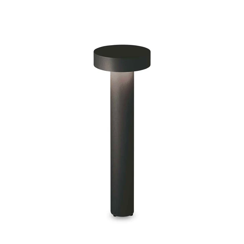 Tesla - Potelet extérieure à 360 degrés en aluminium, style contemporain