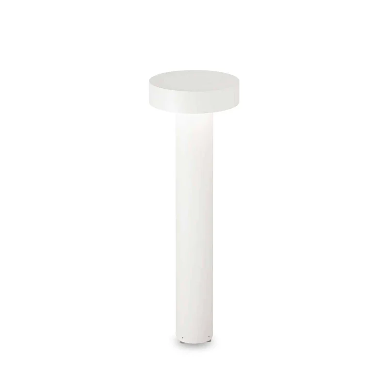 Tesla - Potelet extérieure à 360 degrés en aluminium, style contemporain