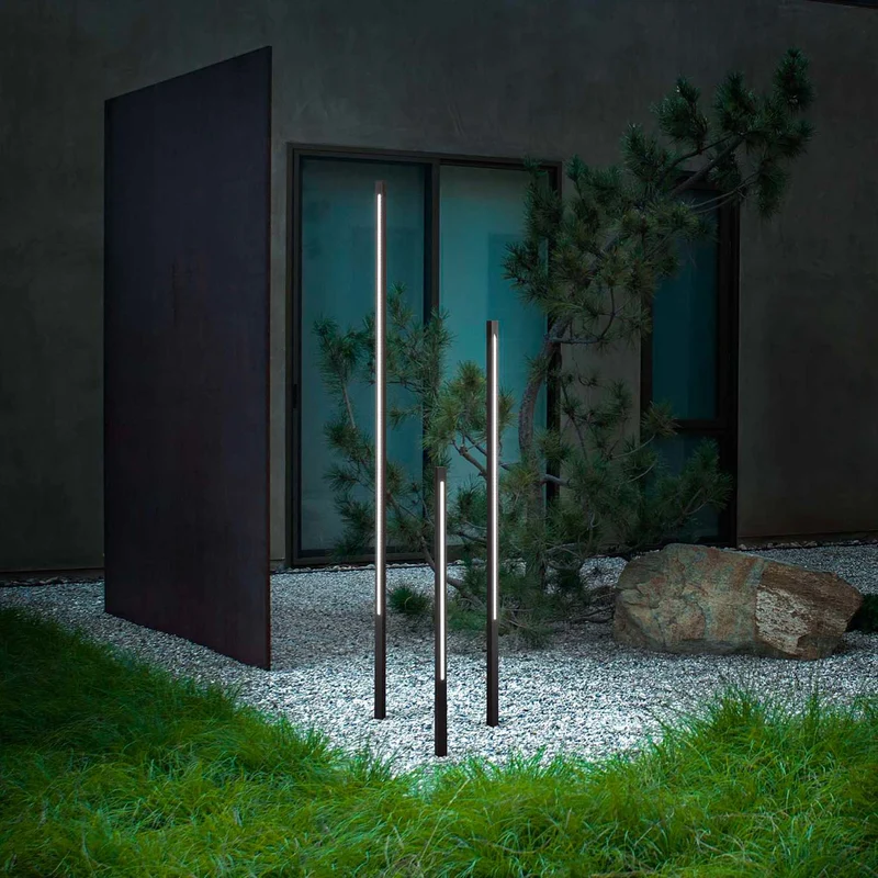 JEDI - Potelet LED en aluminium, style contemporain