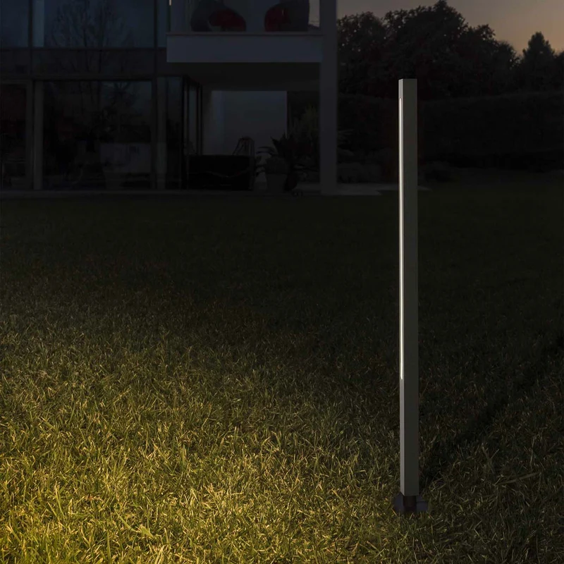 JEDI - Potelet LED en aluminium, style contemporain