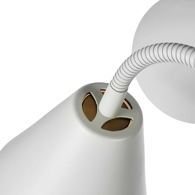 HYGGE - Lampadaire à double abat-jour en métal, style contemporain et industriel