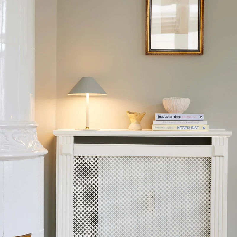 HYGGE - Lampe nomade LED en métal, style contemporain et industriel