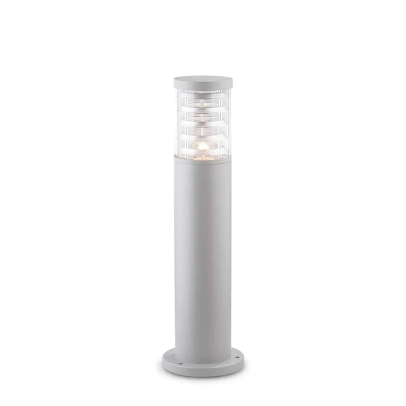Tronco - Borne extérieure tubulaire en aluminium et verre, style industriel