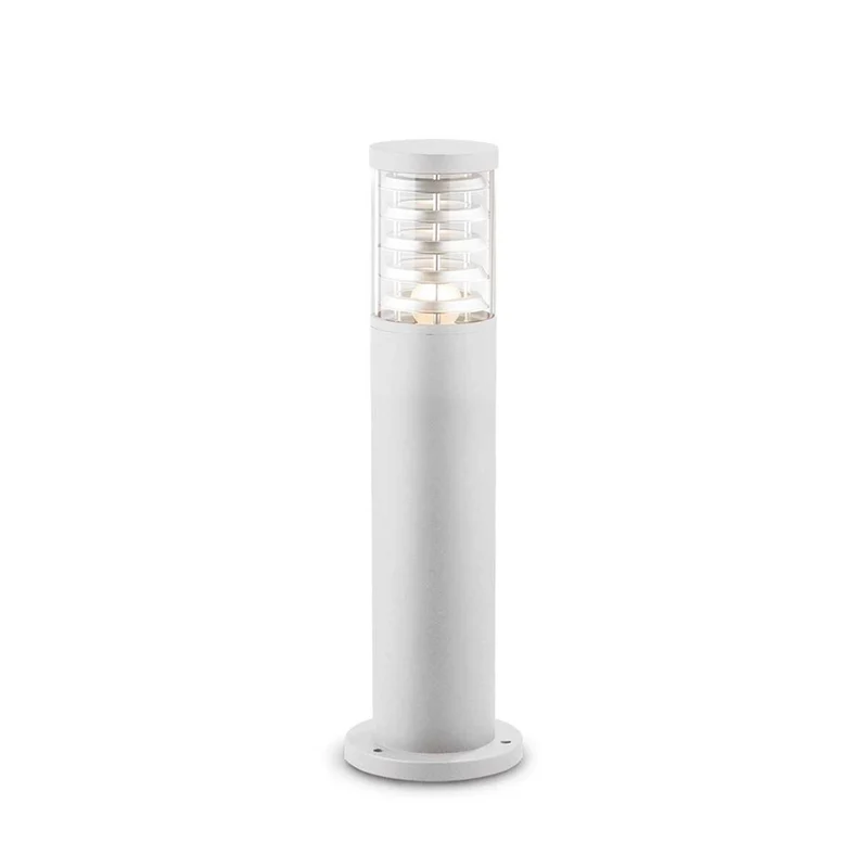 Tronco - Borne extérieure tubulaire en aluminium et verre, style industriel