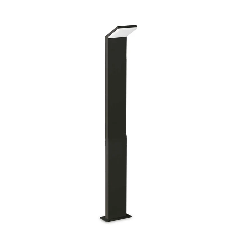 Style - Borne LED architecturale en acier, style contemporain
