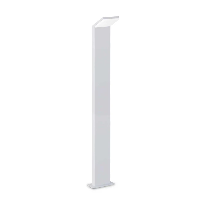 Style - Borne LED architecturale en acier, style contemporain