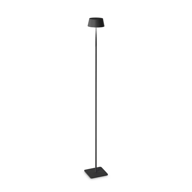 Pure - Lampadaire LED nomade en acier, style contemporain