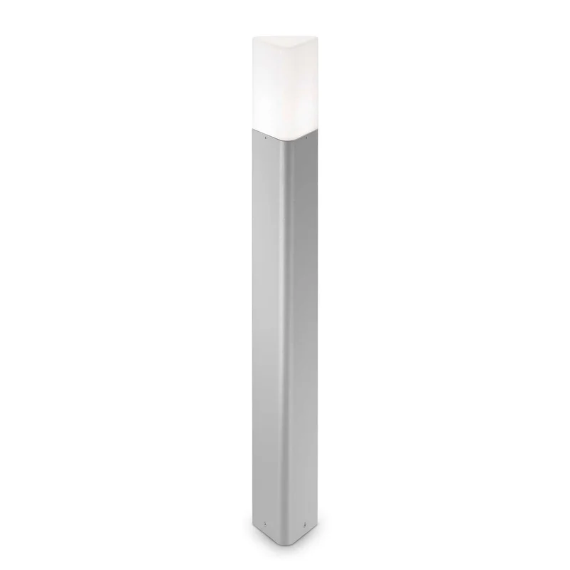 Pulsar - Borne extérieure cylindrique en aluminium et abs, style contemporain