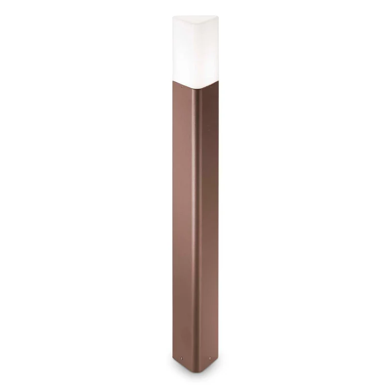 Pulsar - Borne extérieure cylindrique en aluminium et abs, style contemporain