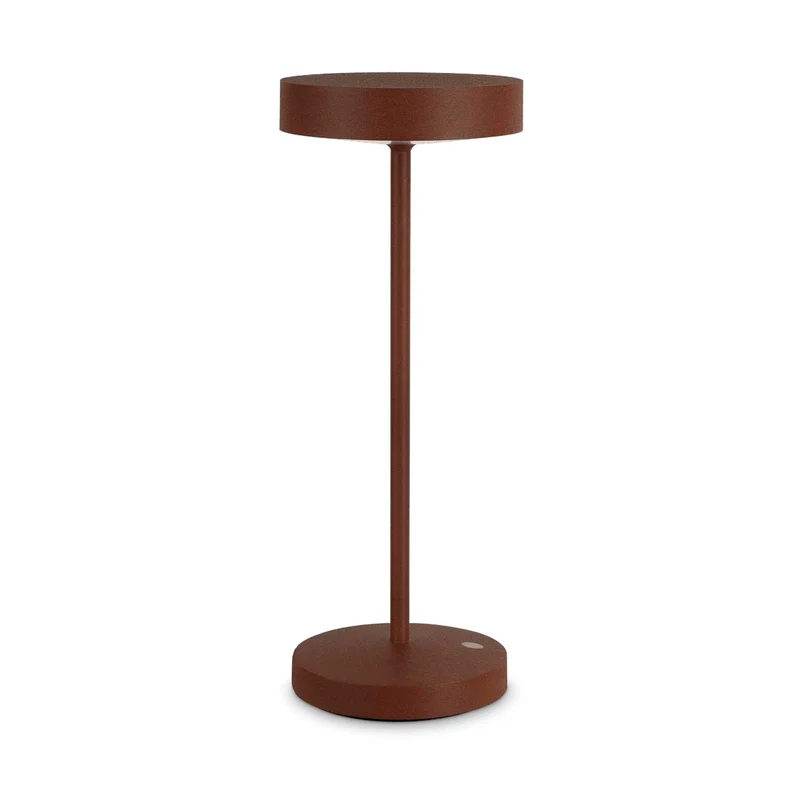 Toffee - Lampe à poser nomade en acier, style contemporain