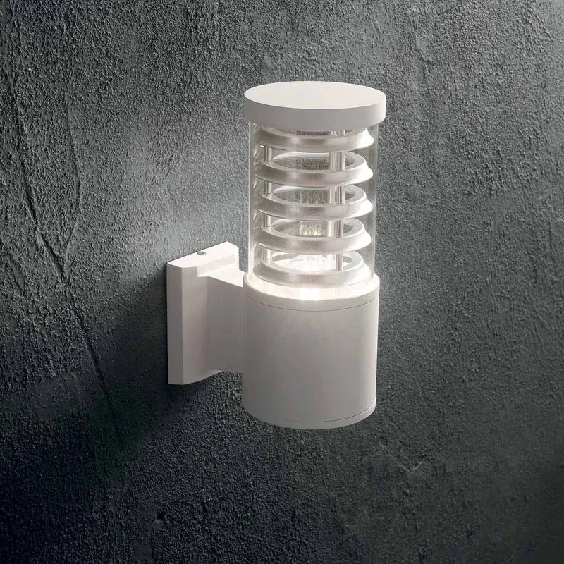 Tronco - Applique murale tubulaire d’extérieur en aluminium, style industriel