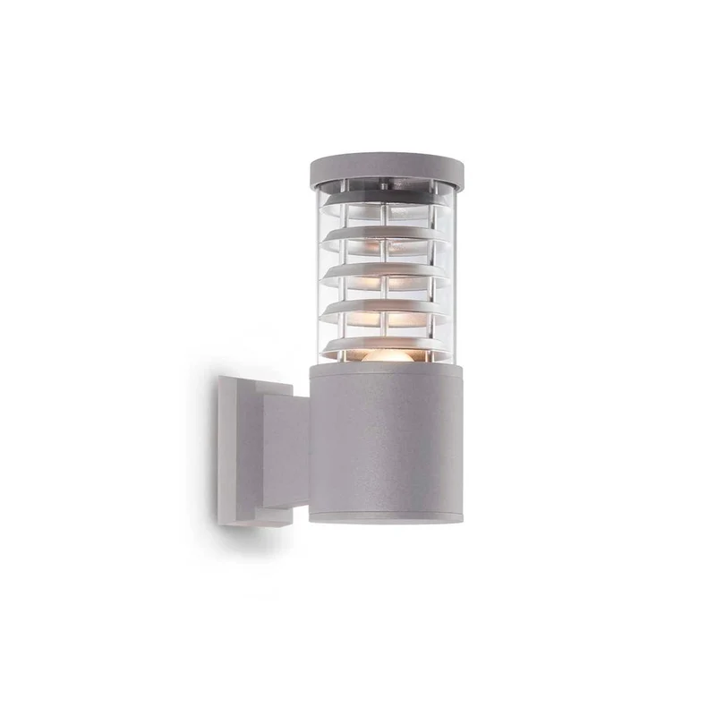 Tronco - Applique murale tubulaire d’extérieur en aluminium, style industriel