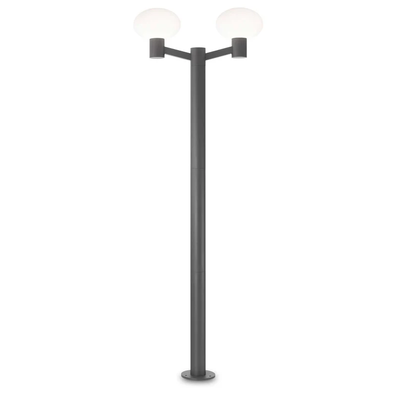 CLIO - Lampadaire d’extérieur en acier, style contemporain
