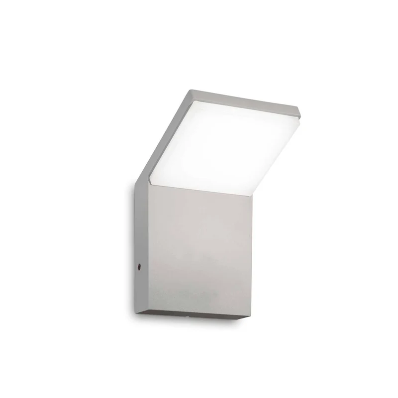 Style - Applique murale LED linéaire d’extérieur en aluminium, style contemporain